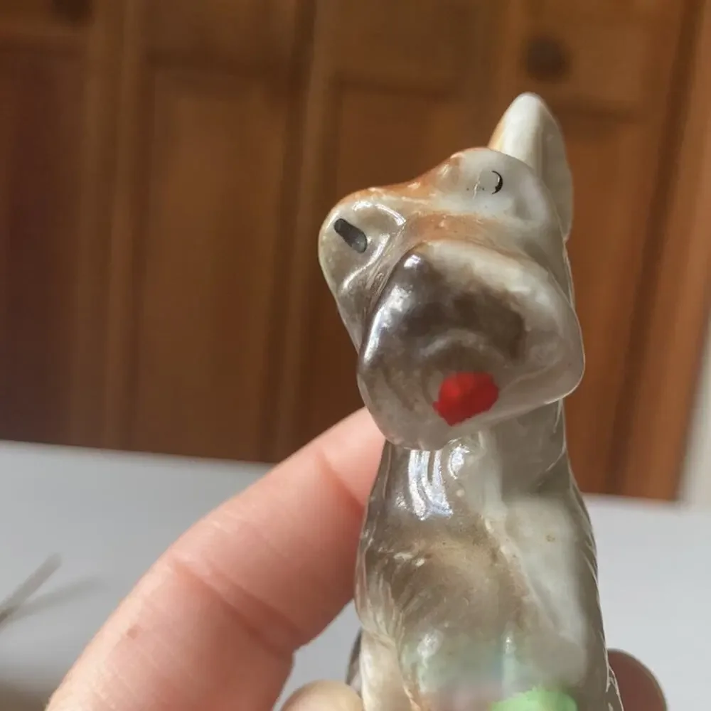 Vintage Made in Japan Porcelain Scottie Dog Figurine